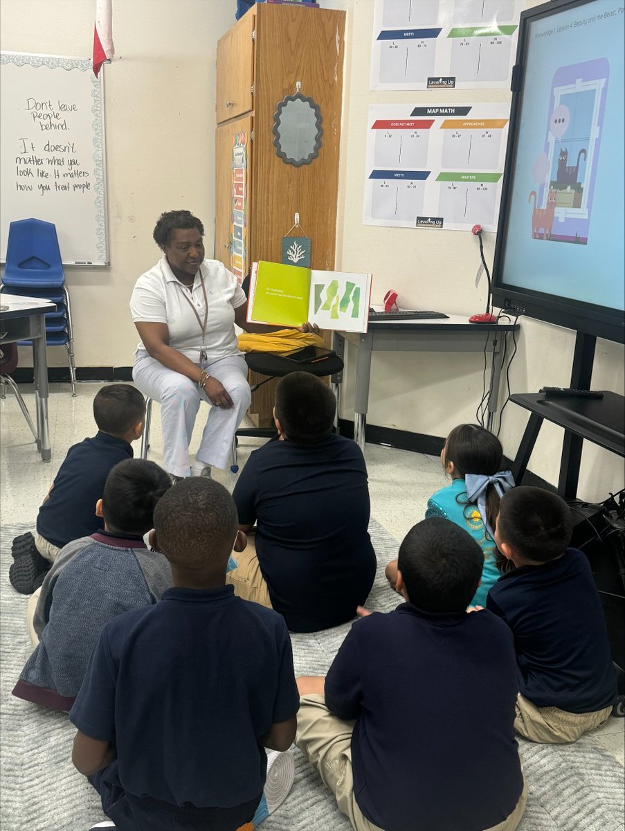 ldz_second's tweet photo. Today’s lesson in action: students collaborating and exchanging ideas through think-pair-share . They also enjoyed a read aloud from Ms.Richards! Teamwork makes the dream work! 🤝✨ #ThinkPairShareInAction 

@LDZ_Principal
@LDZEagles
@MRamirezDISD
@LisaAnnVega1
#DISD https://t.co/ZdGqT9lbaG