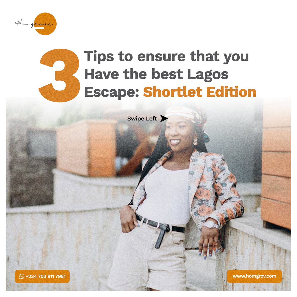 homgrove's tweet photo. If you are planning to vibe in a portable Lagos shortlet this weekend, here are some cheat codes you should consider: budget well, choose the right location, & secure the right playlist & perfect angle needed for those insta stories.
What other tips do you recommend?๐ซถ
#Homgrove https://t.co/0cn3PwKjnj