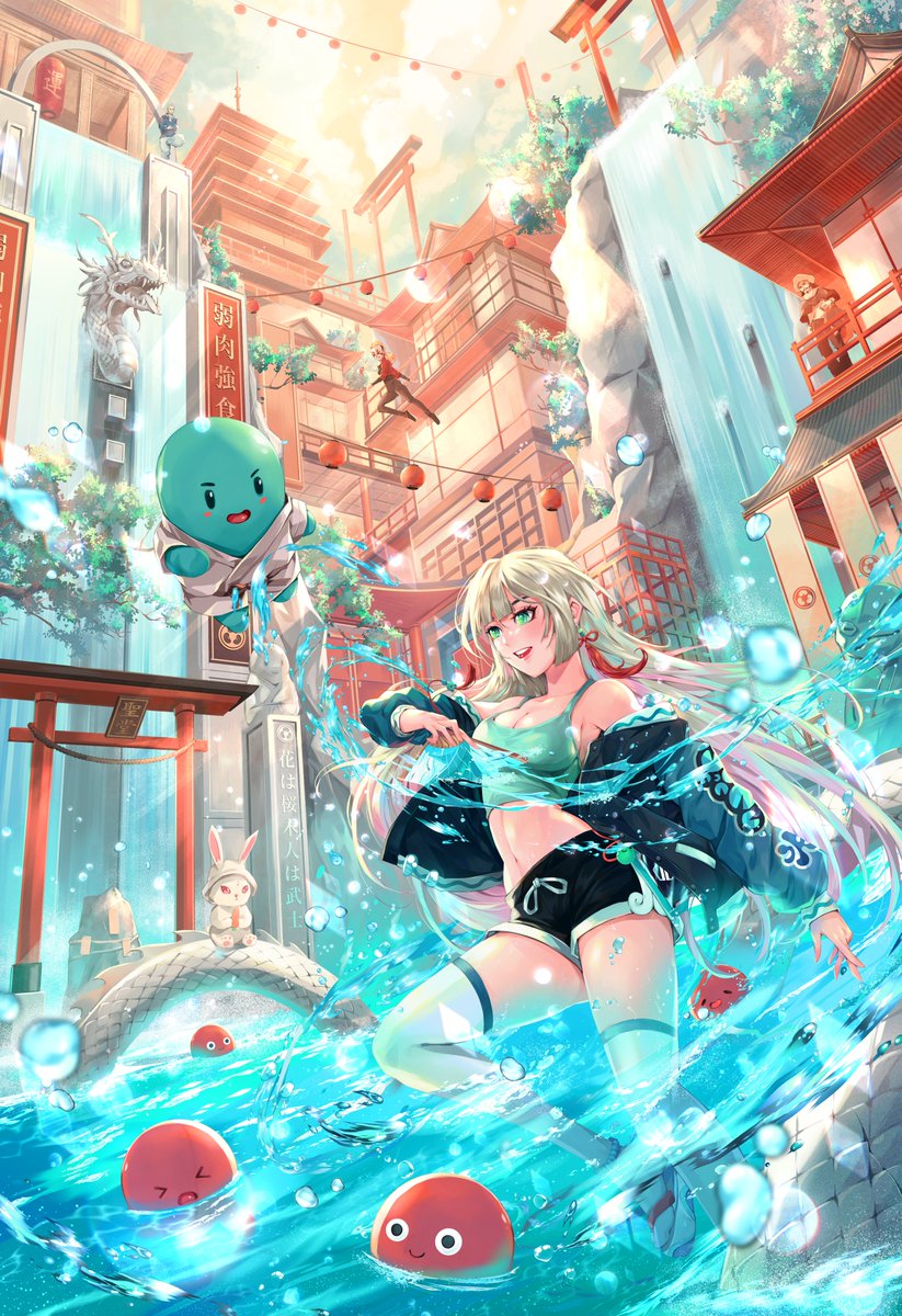 𝕋𝕙𝕖 𝕊𝕖𝕔𝕣𝕖𝕥 𝔾𝕒𝕣𝕕𝕖𝕟
my submission for #MizukiArtContest 

I imagined Azuki's garden, with Mizuki playing with Beanzs. I hope everyone will be drawn into this secret garden together.

<a href="/arbitrum/">Arbitrum</a> <a href="/ThankArbitrum/">Thank ARB</a> <a href="/Azuki/">Azuki</a>