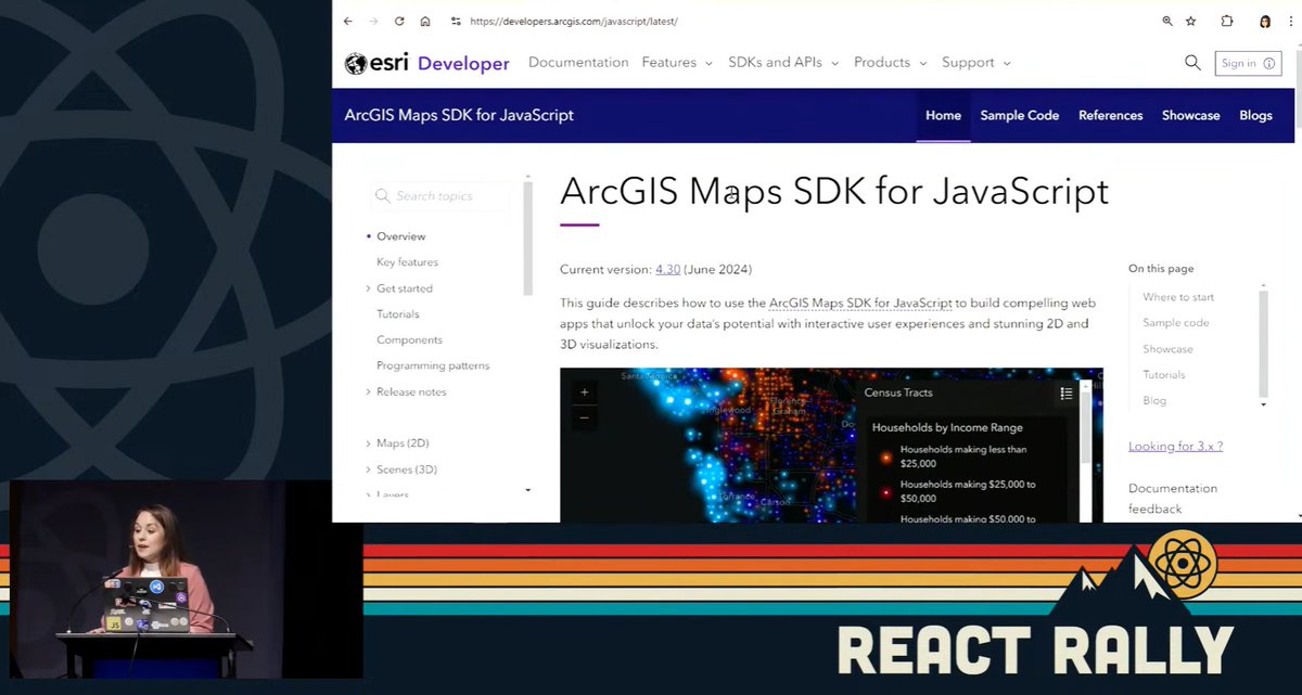Courtney Yatteau (@c_yatteau) on Twitter photo I had a blast at #ReactRally showing how to level up your React apps with gamification! ๐ฎ๐ฉโ๐ป
In doing so, I showcased <a href="/Esri/">Esri</a>โs ArcGIS Maps SDK for JS, GeoEnrichment, and Basemap Styles services. ๐ Check it out ๐ youtube.com/watch?v=M0lv_9โฆ
#Gamification #JavaScript #ReactJS #gis I had a blast at #ReactRally showing how to level up your React apps with gamification! ๐ฎ๐ฉโ๐ป
In doing so, I showcased <a href="/Esri/">Esri</a>โs ArcGIS Maps SDK for JS, GeoEnrichment, and Basemap Styles services. ๐ Check it out ๐ youtube.com/watch?v=M0lv_9โฆ
#Gamification #JavaScript #ReactJS #gis