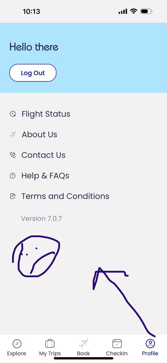 caravijagan's tweet photo. @IndiGo6E this is what i see in profile😟my saved data just disappeared … https://t.co/SH96i0uh5q