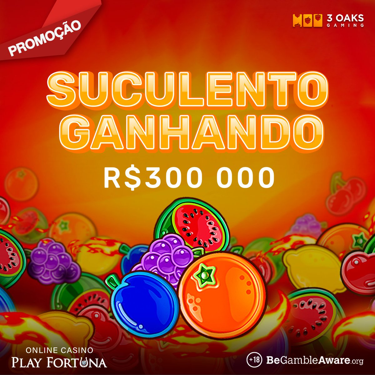 PlayFortunaBR's tweet photo. 🍉 Frutas e prêmios em dinheiro fazem o verão ainda mais doce! ☀️💸

De 15/08 a 19/08, conquiste seu 'Suculento Ganhando' e tenha a chance de ganhar uma parte dos R$300.000! 🎯 No novo torneio da 3 Oaks Gaming🎰🏆

➡️Participe Agora - https://t.co/v1Szzmy2SS https://t.co/nhQ8GcGKmn