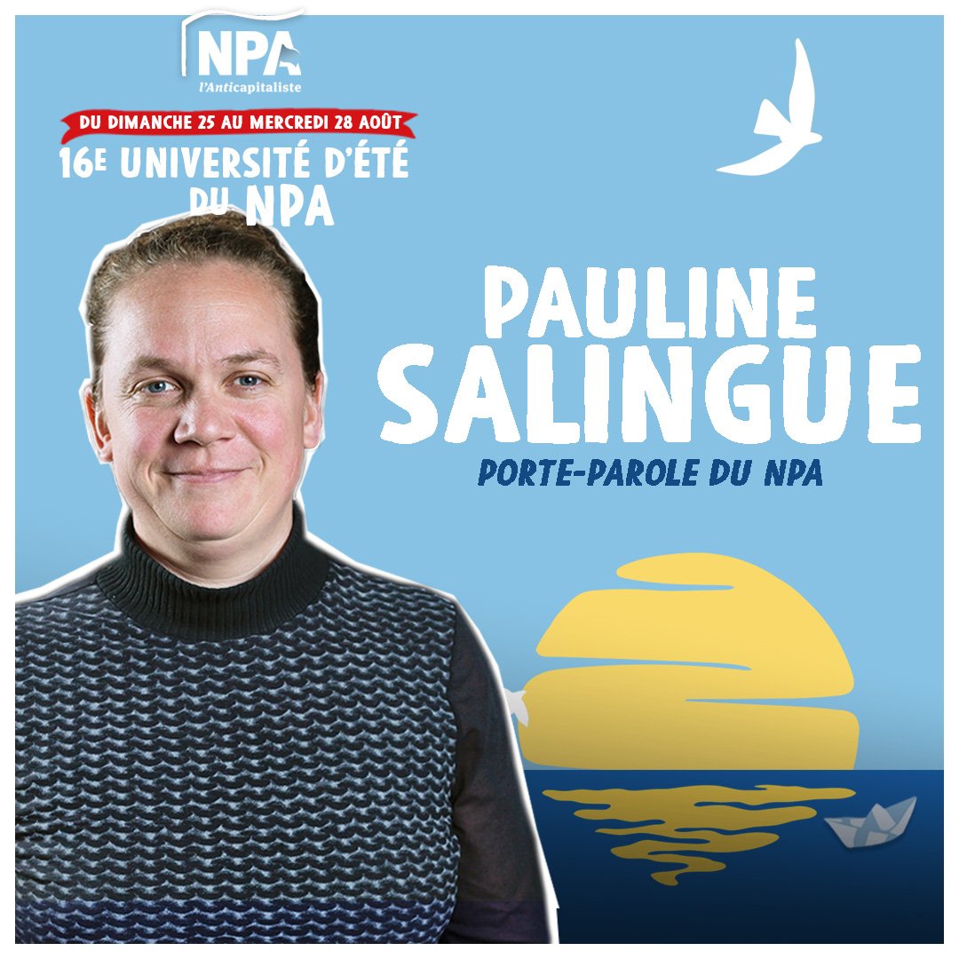 NPA_Aude's tweet image. Dans l'#Aude, université d'été du @NPA_officiel du 22 au 28 août à Port-Leucate. Bienvenue à toustes !!! #PortLeucate. #UDT2024 #udt 
👉 npa-lanticapitaliste.org/UDT2024