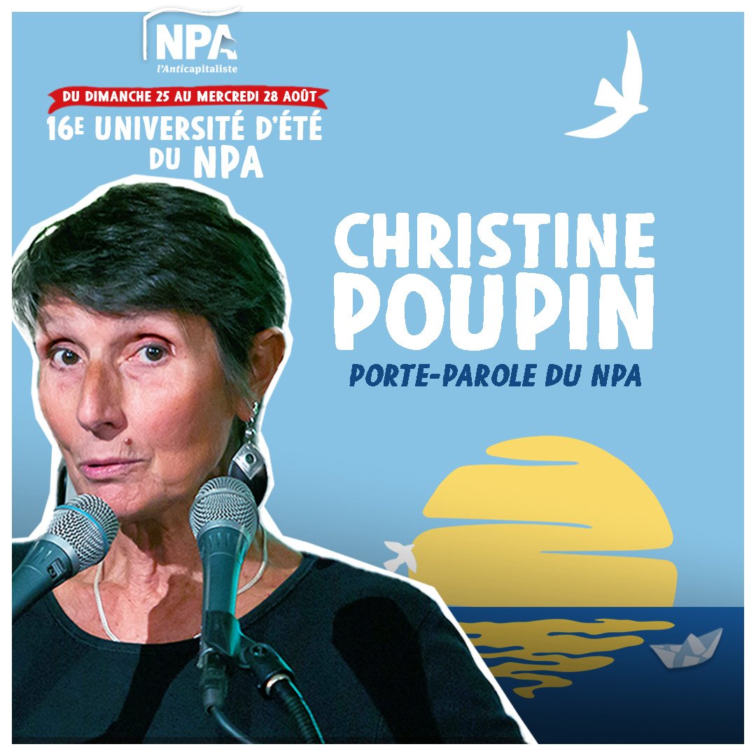 NPA_Aude's tweet image. Dans l'#Aude, université d'été du @NPA_officiel du 22 au 28 août à Port-Leucate. Bienvenue à toustes !!! #PortLeucate. #UDT2024 #udt 
👉 npa-lanticapitaliste.org/UDT2024