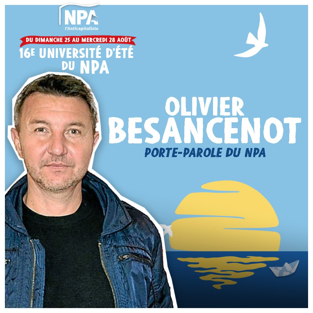 NPA_Aude's tweet image. Dans l'#Aude, université d'été du @NPA_officiel du 22 au 28 août à Port-Leucate. Bienvenue à toustes !!! #PortLeucate. #UDT2024 #udt 
👉 npa-lanticapitaliste.org/UDT2024