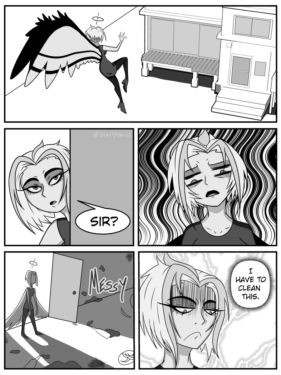 starryopals's tweet photo. "Longing Alone" pg. 1-2

A funeral for an exorcist.

#guitarspear #guardrock #HazbinHotelAdam #HazbinHotelLute #adamxlute #HazbinHotel #HazbinHotelFanart https://t.co/Ts45LzXdHP