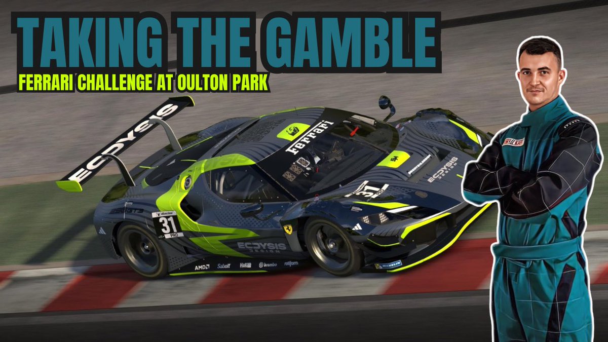 JackyboyRacing's tweet image. This race at Oulton Park in the Ferrari Challenge was certainly a wild one from start to finish! 

Link to the video👇 
youtu.be/laR-4tGIbq8?si…