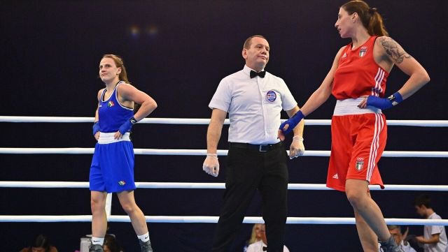 LeonhardHahn's tweet image. Uno dei giudici che hanno eliminato Irma #Testa dall’#Olimpiade è stato cacciato dai Giochi a torneo in corso per «alto rischio di corruzione». Lo ha rivelato il #Times. 

Alisher #Altayev - al tavolo nella controversa sconfitta della campionessa italiana - e Yermek #Suiyenish,…