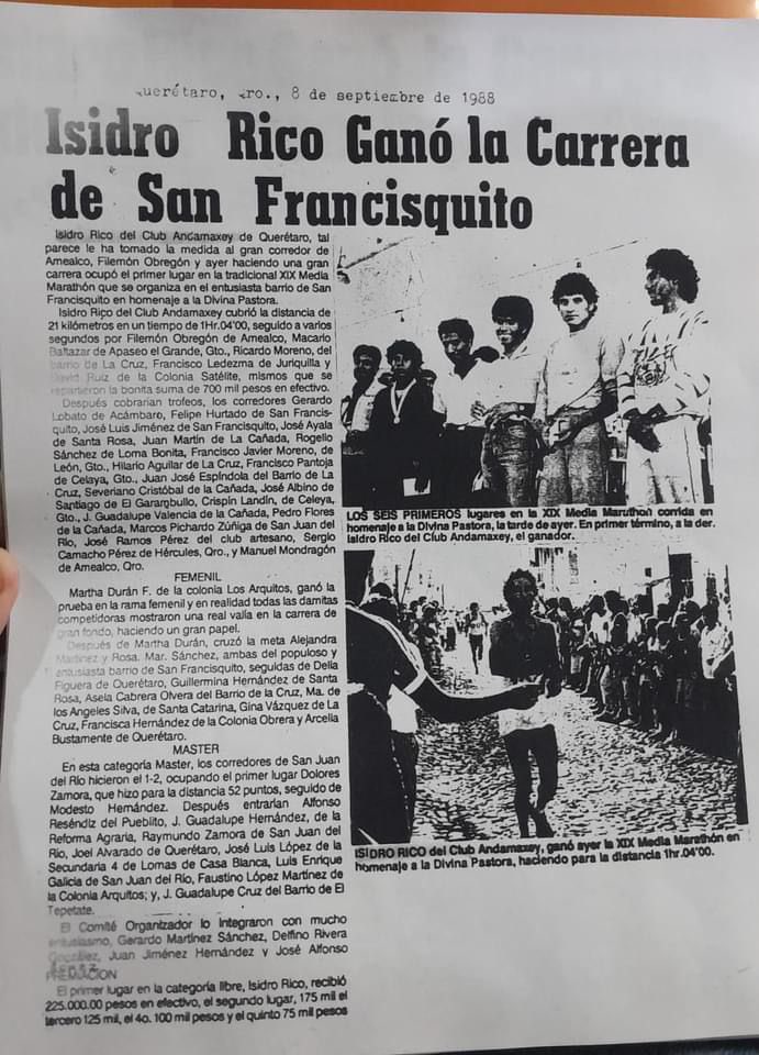 AngelMo67259760's tweet photo. Recuerdo de los grandes de Qro 
#qro #RunningMan #Runner https://t.co/dDw4IzgvZk