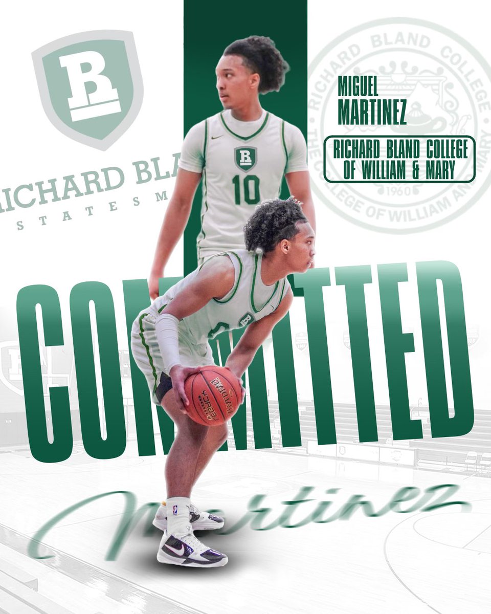 Please help us welcome our 7th commitment Miguel Martinez from Poughkeepsie,Ny out of Arlington HS. 
6’2 G <a href="/M1guelxm/">Miguel Martinez</a> 
Welcome to the Family! <a href="/GoRBCStatesmen/">RBC Athletics</a> 
#GoStatesmen ⚫️🟢