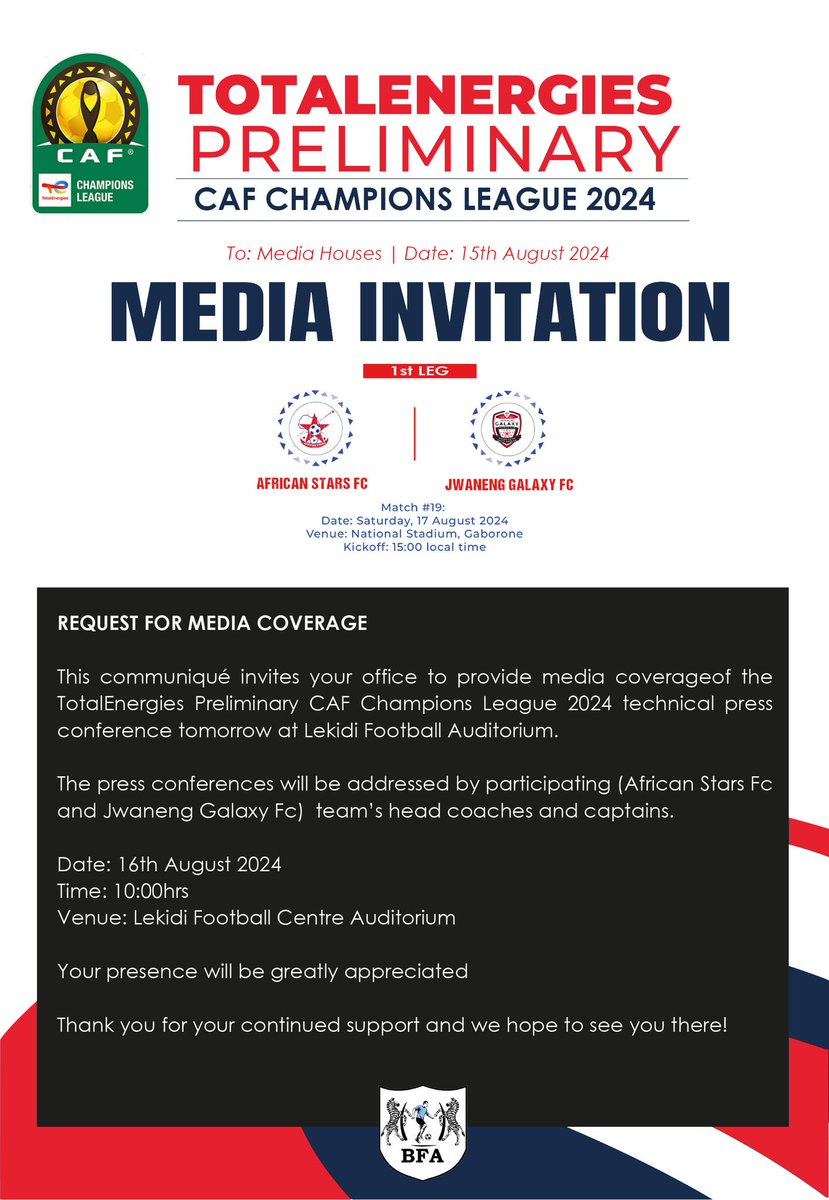 Botswana Football Association (@wearebfa) on Twitter photo 