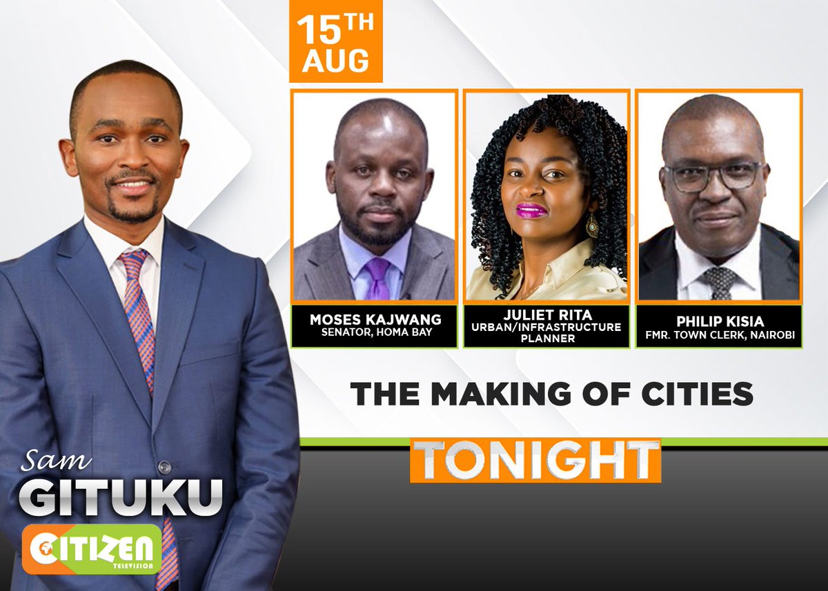 On #CitizenTonight: Eldoret becomes the fifth city in Kenya. What does it take for an area to become a city? What should city dwellers expect in a city? Follow the discourse with <a href="/SamGituku/">Sam Gituku</a>