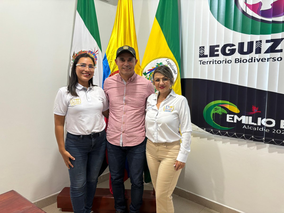 UNAD_ZonaSur's tweet photo. #UnadInforma 📢 | ¡Seguimos fortaleciendo la presencia de la UNAD en Puerto Leguízamo! 🌍 La Dra. Gloria Isabel Vargas Hurtado, directora de la Zona Sur, avanza en la gestión con la alcaldía 🏛️,🤝
#MásUnadMásEquidad https://t.co/JpJhMDqsp2