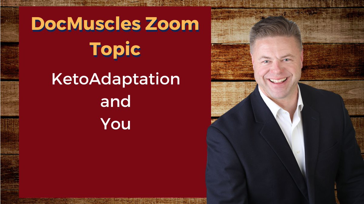 DocMuscles's tweet image. Join us this evening in our KetoClan Coaching group on Zoom as we discuss &quot;KetoAdaptation and You&quot;
docmuscles.com/membership/