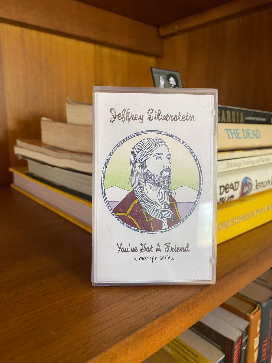 Next batch of my mixtape series You’ve Got a Friend ships out next week. Tunes to get you through the dog days of summer. Limited number or yearly subscriptions remain. Sign up today and you’ll automatically be sent winter and spring cassettes. jeffreysilverstein.bandcamp.com/merch/quarterl…