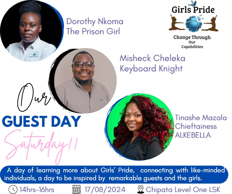 GirlsPrideZM's tweet photo. Excited for Saturday! 🤩💃🥳
Our guests are coming to learn more about us and connect with our amazing girls. This session underscores the importance of partnership and collaboration in driving meaningful change. https://t.co/uuEu0n4bqG