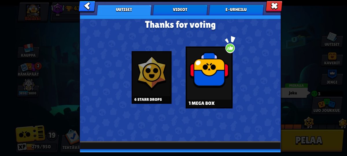 Megaboxes for the win! #Brawlstars #BoxVsDrop