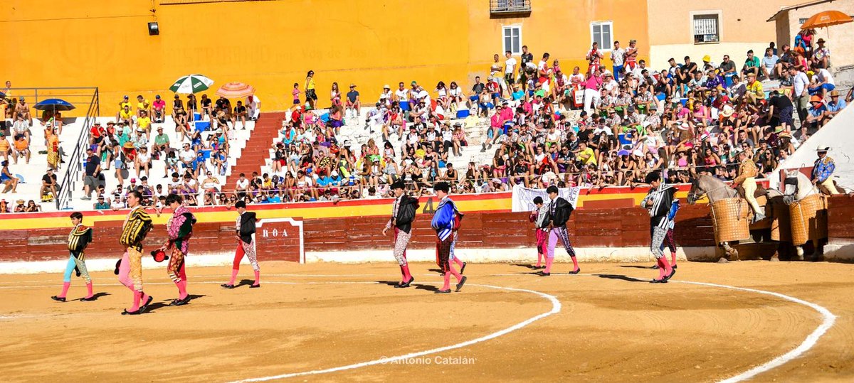 burladerotv's tweet photo. FESTEJOS.- Roa de Duero, novillo a novillo por Antonio Catalán @Brunoaloi_ #manuelroman @cristian_glez05 https://t.co/rN221kN1TX https://t.co/M00SCXyAZU