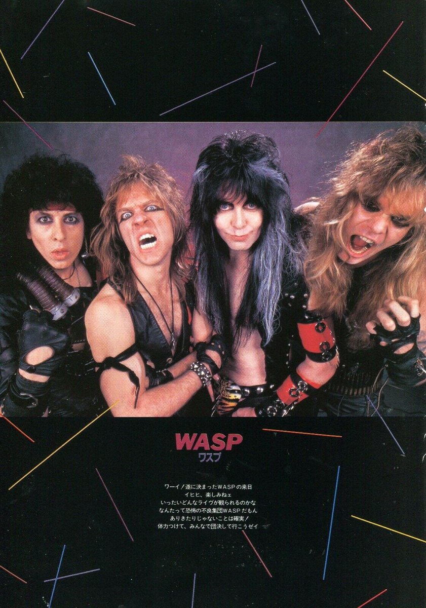 WaspFanClub's tweet photo. The original animals of W.A.S.P.
#RandyPiper #TonyRichards
#BlackieLawless #ChrisHolmes
#wasp #OriginalWASP #AlbumOne
@WASPOfficial https://t.co/GhlLnmSM0T