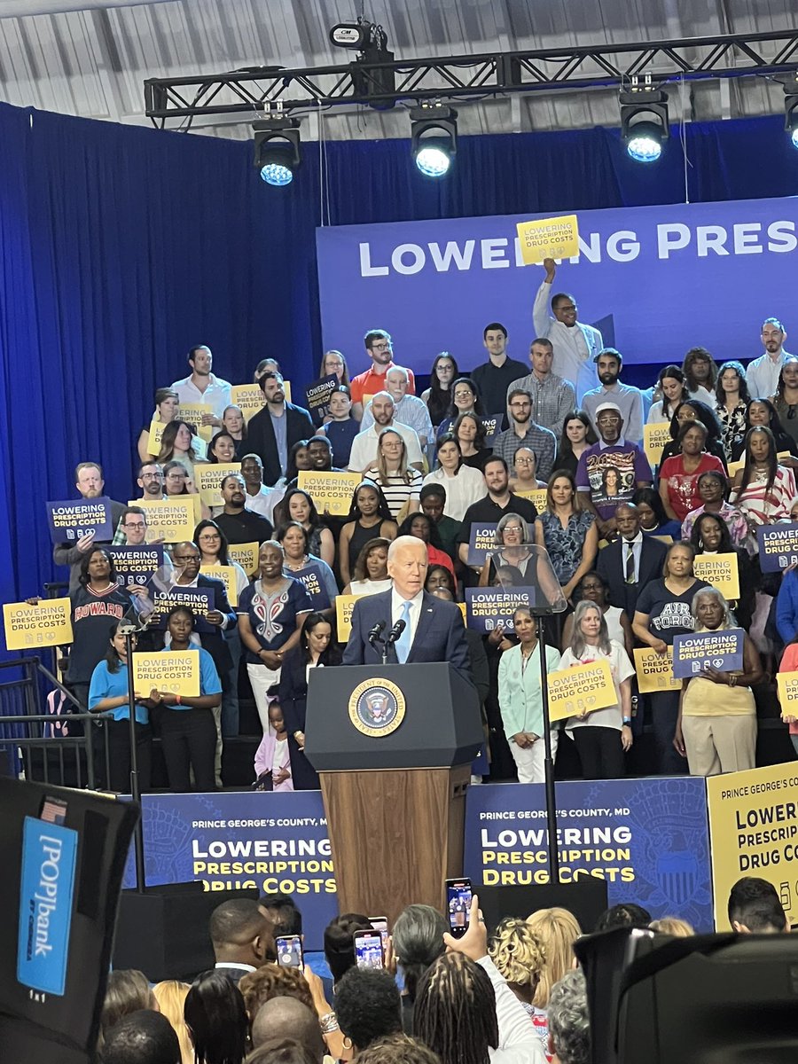 Biden and Harris in Prince George’s County to announce lowering prescription drug costs <a href="/WMAR2News/">WMAR-2 News</a>
