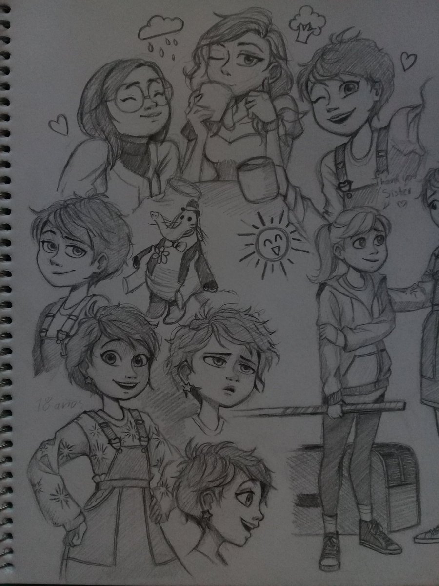 SarahiPereyra's tweet photo. Ay.....mis Sketchbook Inside out AU 
#dibujo #Fanarts #insideout2 #InsideOut2fanart #insideout https://t.co/4KOjXTD2Z0