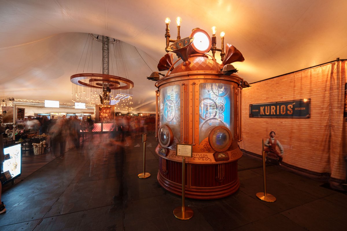 TAITTowers's tweet photo. Our team had the opportunity to collaborate with Cirque du Soleil on their innovative front-of-house experience for KURIOS - Cabinet of Curiosities!

Learn more about this project here https://t.co/XnDuMN11aI https://t.co/6XE0NvRY9F