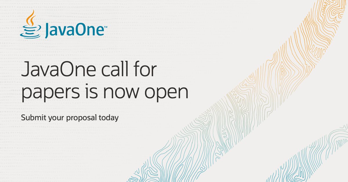 We’re looking for inspiring examples of Java innovation that help developers address the world of next-gen application development. 💡 

Submit your proposal for #JavaOne today! social.ora.cl/6011lzxkf