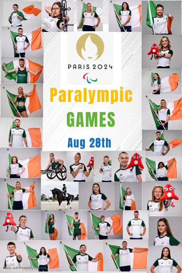 35 athletes have qualified to represent Team Ireland for the Paris 2024 Paralympic Games. The Games get underway on August 28th in Paris and this is the team that will be carrying the hopes of Ireland with them. Best of luck to all from the Thomas Meagher Foundation! #Paralympics