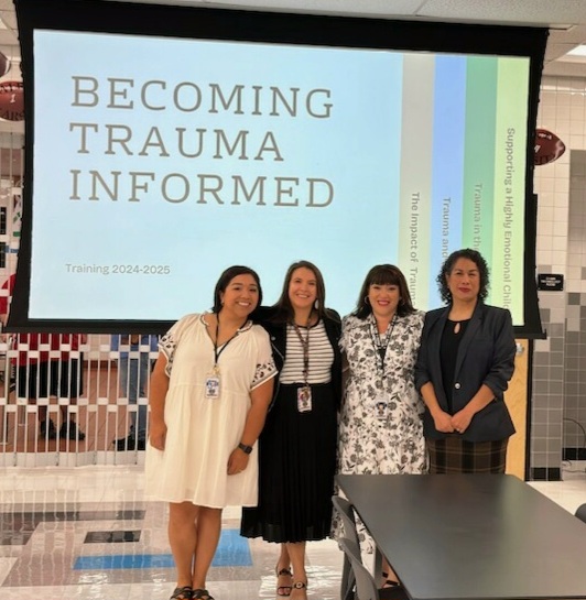 Clark Counselors (@clarkcounsdept) on Twitter photo Today we presented to staff about the importance of understanding how trauma impacts our students, and how building connections can make a difference in their lives. 🐾😊
<a href="/NISDClark/">Tom C. Clark HS</a> <a href="/Clarkpub/">Clark Journalism</a> <a href="/NISDCounseling/">NISD Counseling</a> <a href="/NCANorthside/">♥️Northside Counselors Association♥️</a> <a href="/NISD/">Northside ISD</a> <a href="/ClarkTAFE/">TAFE - Clark High School</a> <a href="/TCClarkAVID/">ClarkAVID</a> Today we presented to staff about the importance of understanding how trauma impacts our students, and how building connections can make a difference in their lives. 🐾😊
<a href="/NISDClark/">Tom C. Clark HS</a> <a href="/Clarkpub/">Clark Journalism</a> <a href="/NISDCounseling/">NISD Counseling</a> <a href="/NCANorthside/">♥️Northside Counselors Association♥️</a> <a href="/NISD/">Northside ISD</a> <a href="/ClarkTAFE/">TAFE - Clark High School</a> <a href="/TCClarkAVID/">ClarkAVID</a>