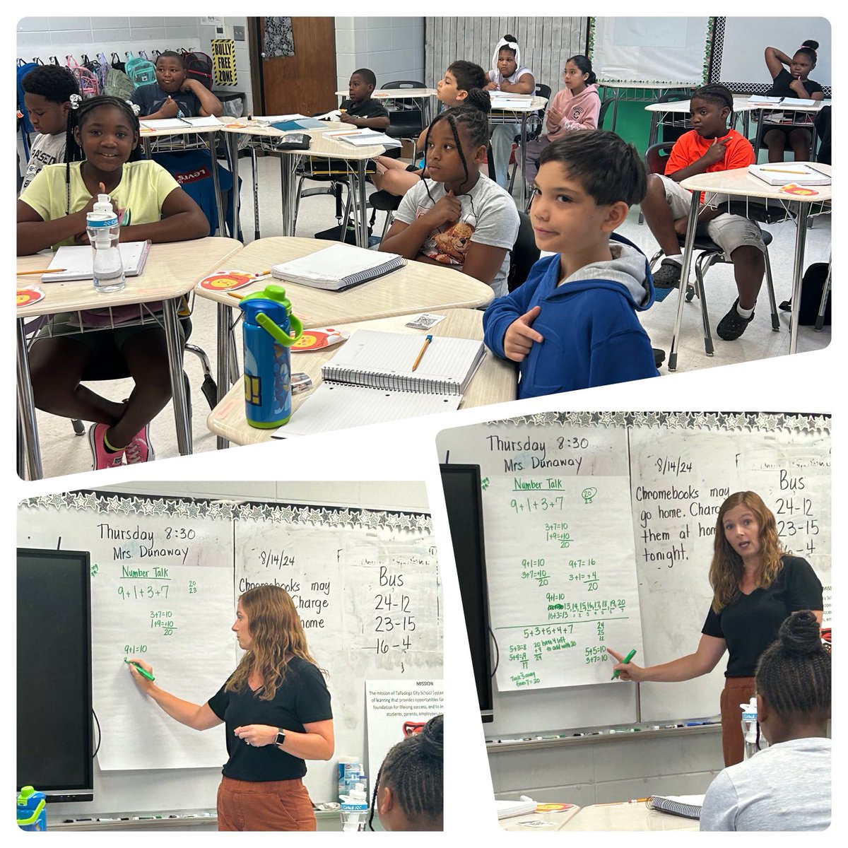 Modeled a number talk in 4th grade this morning at Houston Elementary. Way to go, Mrs Dunaway! ⁦<a href="/AMSTI_UM/">AMSTI_UM</a>⁩ ⁦<a href="/AMSTI4all/">AMSTI</a>⁩ ⁦<a href="/DrQuentinJLee/">Dr. Quentin Jerome Lee</a>⁩