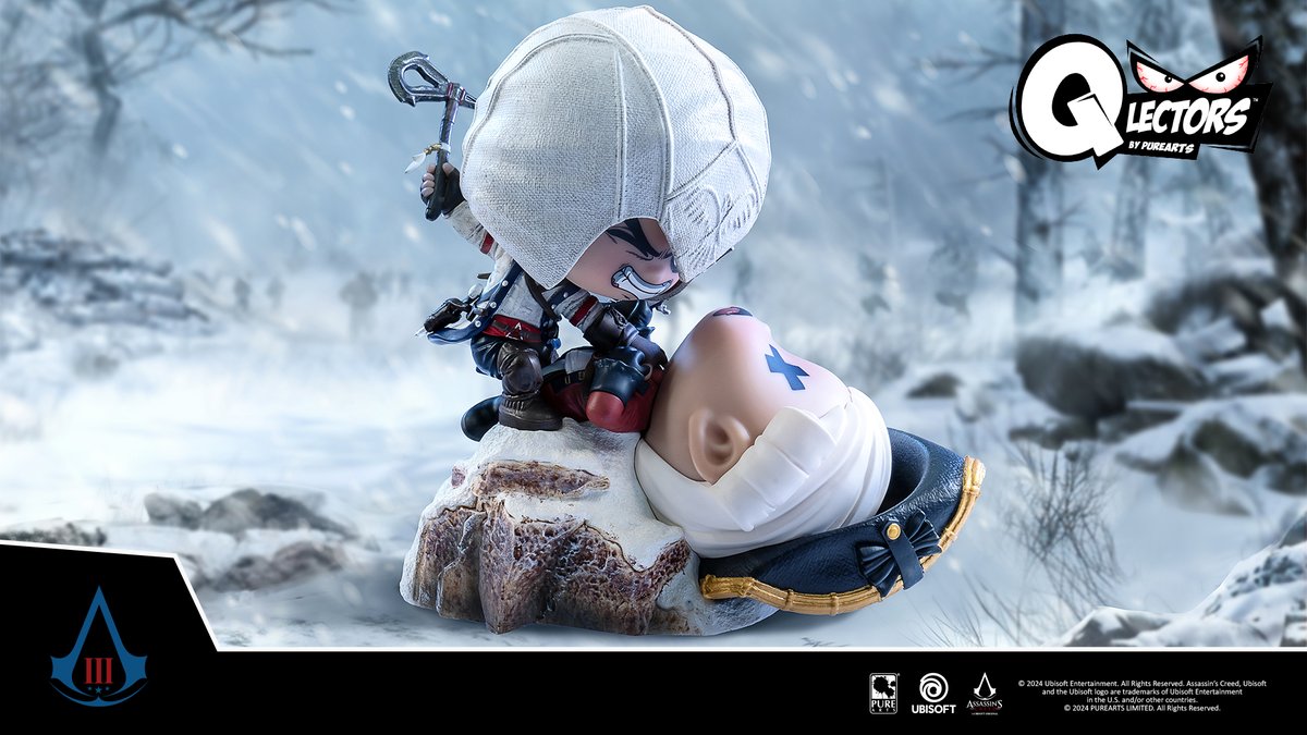 PureArtsLimited's tweet photo. Qute, Qrazy, Qlectors! 

Our brand new 6-inch figures of iconic Assassin’s Creed scenes are available for pre-order now! 

Get 10% OFF when you order all 3 until AUGUST 31!

 Available worldwide ➡️ https://t.co/rD02XrGRlm https://t.co/CJhNxzb6l3