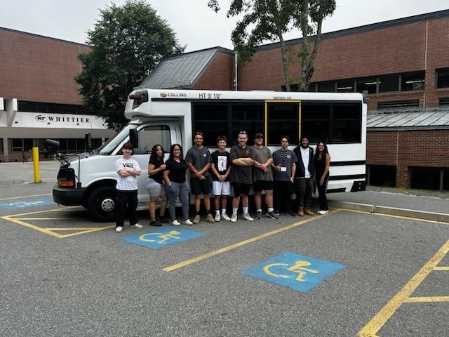 WhittierTechHS's tweet photo. When Minuteman Tech needed a bus repainted, they turned to Whittier Tech! 🚍🎨 Our CTI Auto Body students did an amazing job refinishing and painting the minibus. A great hands-on learning experience! 💪
#WeAreWhittierTech #CareerAndTechnicalEducation #WorkforceOfTomorrow https://t.co/bMs1wroP2O