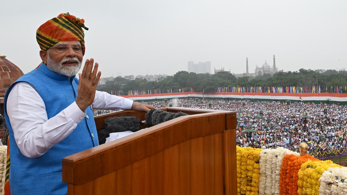 DikshaWank23308's tweet image. Five Pivotal Moments in PM Modi&apos;s Independence Day Speech
 newsreporto.com/five-pivotal-m…
#PMModiSpeech #NationalUnity #IndianReforms #IndependenceDay2024