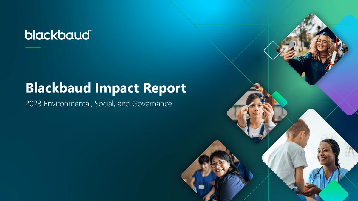 B:CIVIC investor <a href="/blackbaud/">Blackbaud</a> published their 2023 Impact Report. Blackbaud powers social impact, and internally they offer an array of philanthropy programs. In 2023, one in four employees participated in a matching gift program. 

ow.ly/Ppsv50SY57Z 

#BCIVICinvests