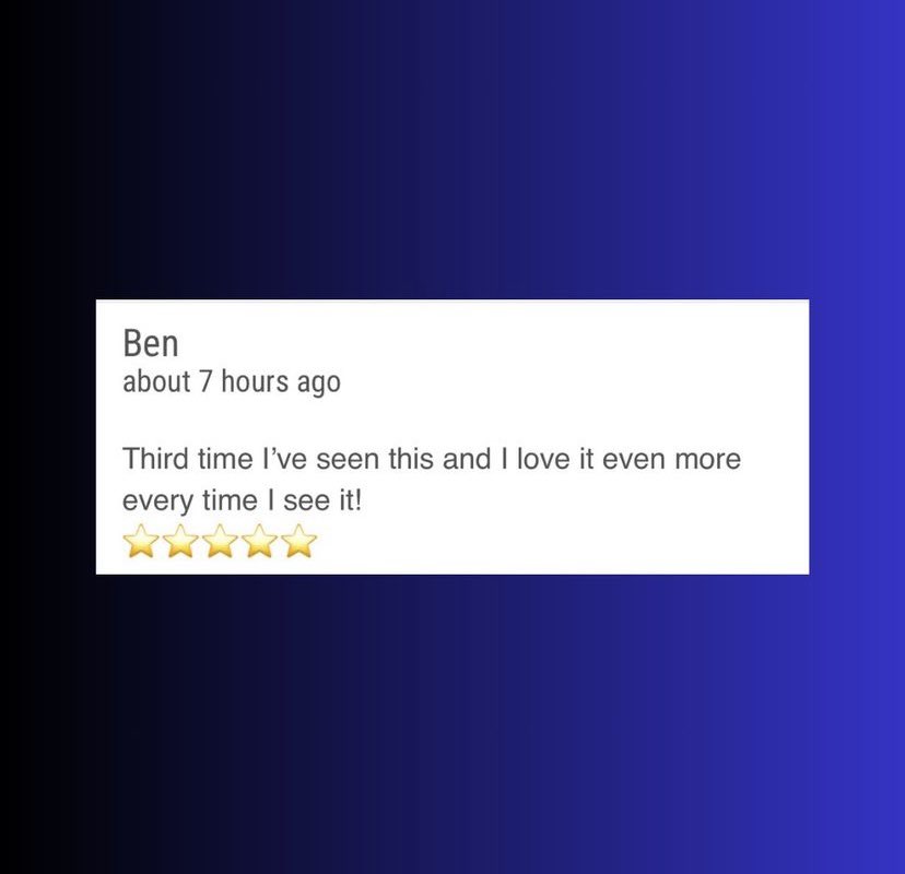 More ♥️ from our audiences! If you saw FREAK OUT! &amp; loved it, please leave us an audience review here: tickets.edfringe.com/whats-on/freak…

And if you haven’t seen the show yet, go ahead and book yourself a FREAK OUT!: pleasance.co.uk/event/freak-out

#UnleashYourFringe #edfringe #edfringe24