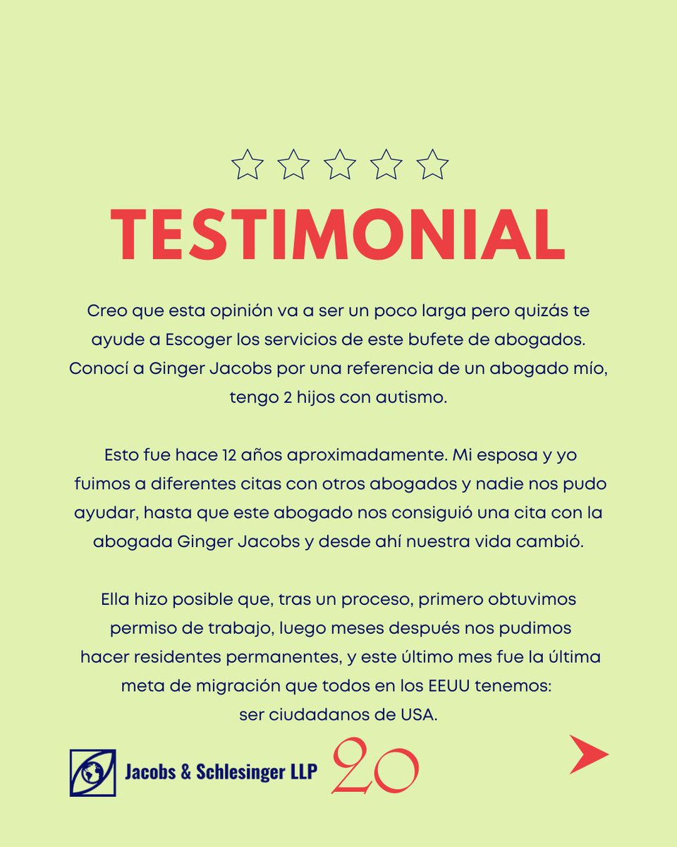JSS_Legal's tweet photo. ¡Muchas gracias por tus amables palabras! 🌟
 Ha sido un privilegio ayudar a tu familia durante este proceso. Tu éxito y felicidad son muy importantes para nosotros. Si necesitas algo en el futuro, ¡estamos aquí para ti!

 #JSSLegal #SanDiegoImmigrationLawyer #clientreview https://t.co/zm6yz1fZGS