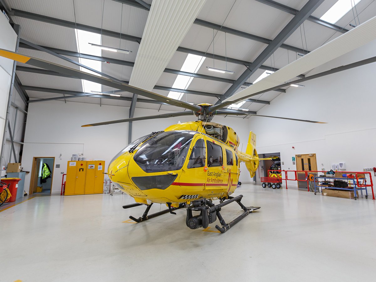 EastAngliAirAmb's tweet photo. You’re invited to EAAA Open Days🚁!
On 7 &amp; 8 Sept you can come behind the scenes of our Norwich Base.

🚁Chance to see the helicopter
🏥How we bring the hospital to the patient
💛The true impact of your support

Bookings go live 10am on Mon 19 Aug ➡️
https://t.co/AWOAwkRBYl https://t.co/jaLAPmaFVJ
