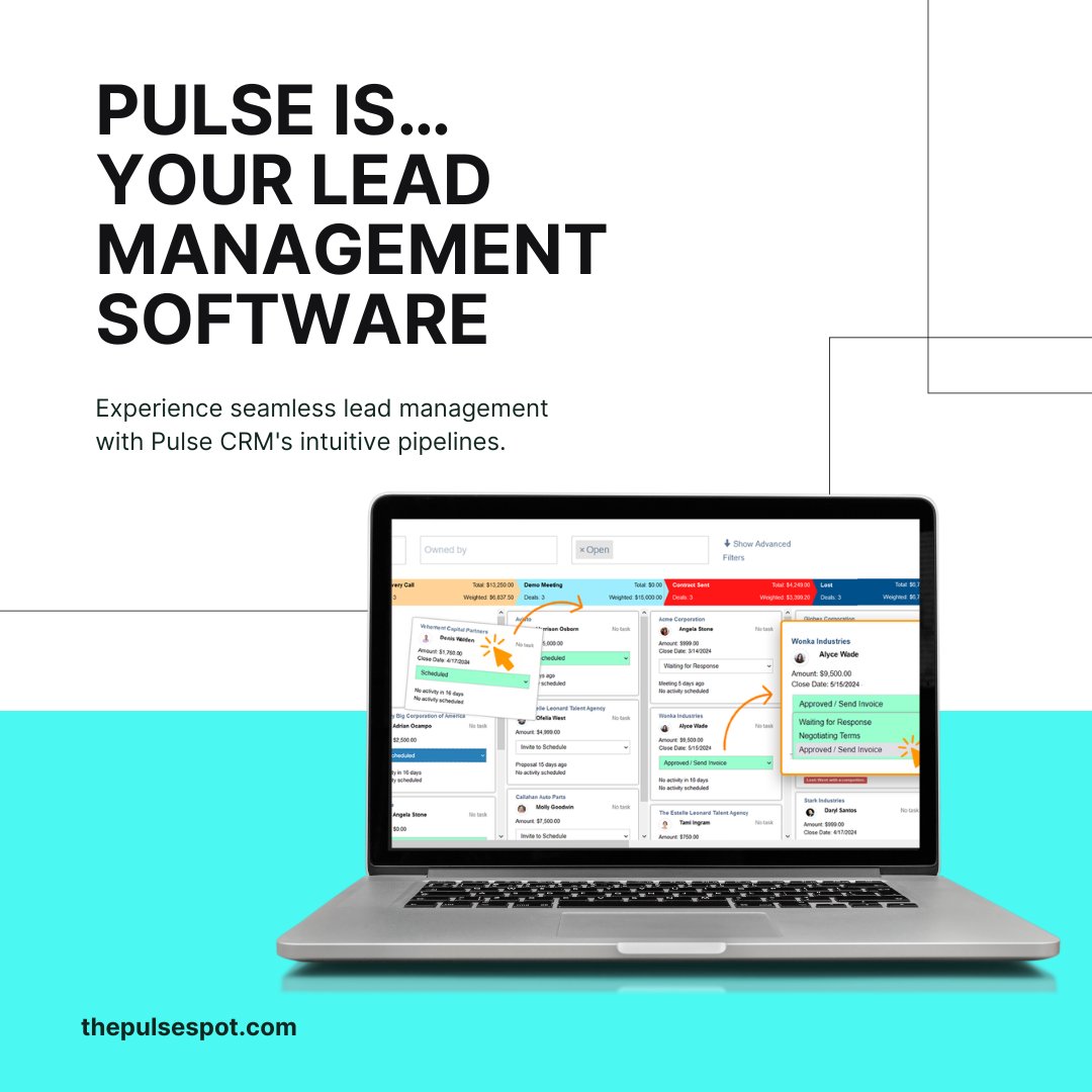 PulseTechCRM's tweet image. Tired of lead management headaches? Pulse CRM transforms how you handle leads. Start your free trial now! 🚀 thepulsespot.com #PulseCRM #LeadManagement #SalesAutomation