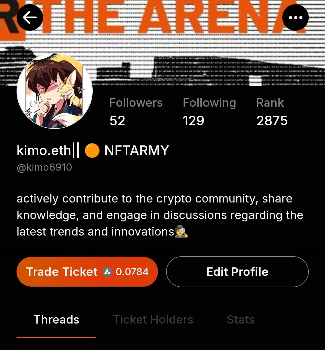kimo6910's tweet photo. It's really fun to discuss every day in the @TheArenaApp, easy to give tips other people using various token  and the features so smoothly for use ❤

Come gladiator  battle with me on @TheArenaApp ⚔️⚔️

#SocialFi https://t.co/5elOhdC1BY