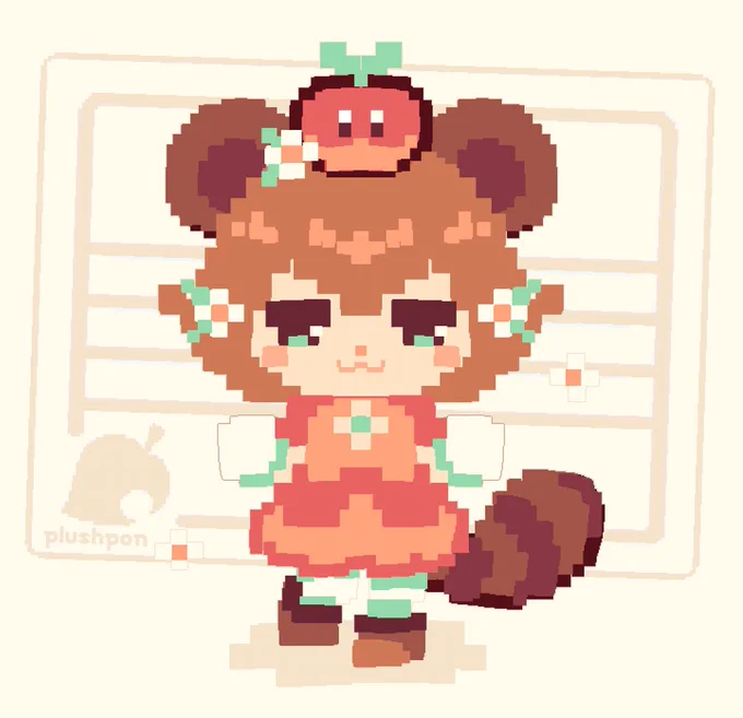 princess apple, of the animal forest kingdom  