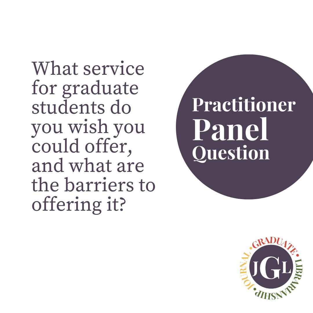 Journal of Graduate Librarianship tweet media