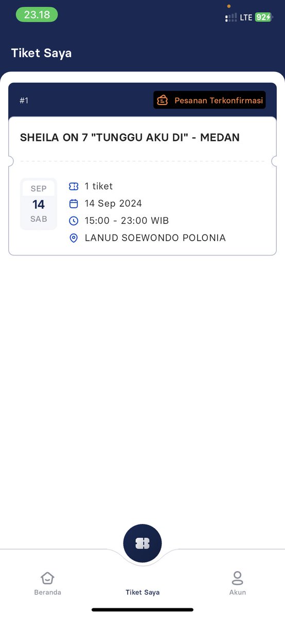 VLIONTAE's tweet photo. WTS Tiket Sheila On 7 " Tunggu Aku Di Medan " 

14 September 2024

Ready 1 Tix Festival B‼️
IDR 400K

*Di jual karna gak bisa datang
*DM For more Info ✅
*Trusted ✅

#sheilaon7 #wtb #wts #zonajajan #zonauang #zonaba #TungguAkuDi
#TungguAkuDiMedan https://t.co/5K9aKCVIip