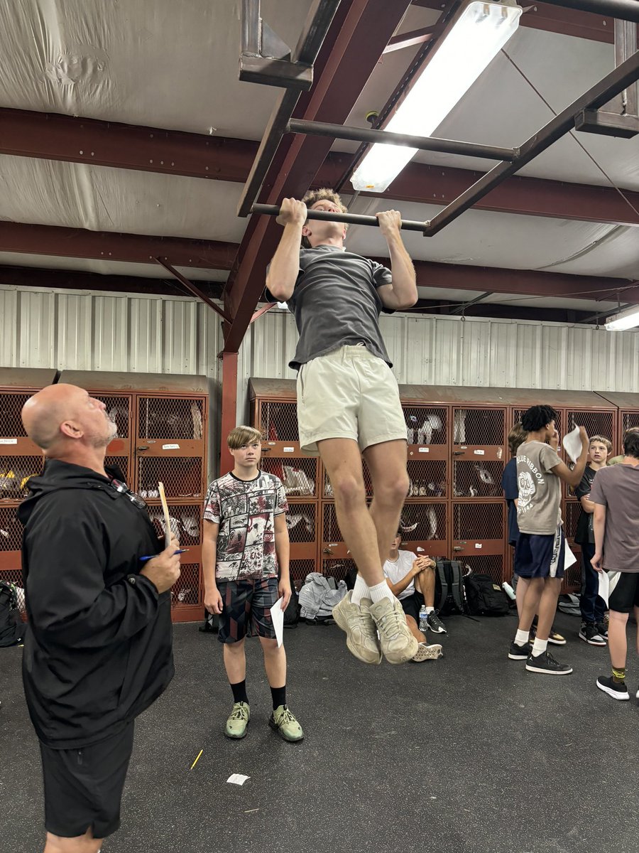 CoachMorris4's tweet photo. Fitness Testing Day 1! 

Ss working in groups to measure muscular endurance and set goals for the semester 💪

@TullahomaPhysEd https://t.co/uPybcJz7NG