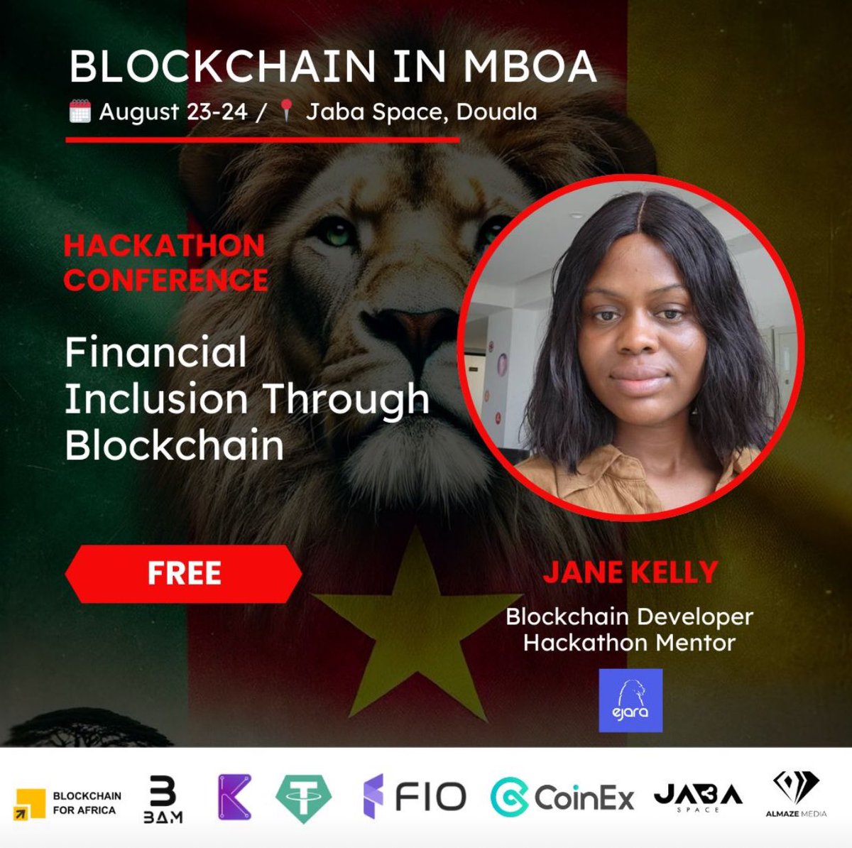 GooddollarC's tweet photo. 🎙️ Comment la technologie Blockchain améliore l'inclusion financière ?

Lors du Blockchain in Mboa, nos intervenants partageront quelques solutions.

📅 Dates : 23-24 août 2024
📍 Lieu : Jaba Space, Akwa, Douala

🔗 Inscrivez-vous dès maintenant : https://t.co/Qzw6VQO9dA https://t.co/jVGej6kGLD