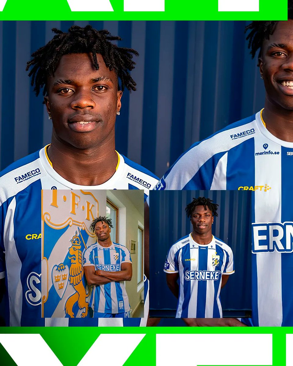 FootballDWorld's tweet image. ⚽ New challenge in Europe: Rockson Yeboah, Ghanaian talent 🇬🇭, is transferred from the Young African Promises to join Goteborg in Sweden.

We’re excited for what’s to come!

#NewChapter #Sweden #Goteborg #RocksonYeboah #FootballDivisionWorlwide