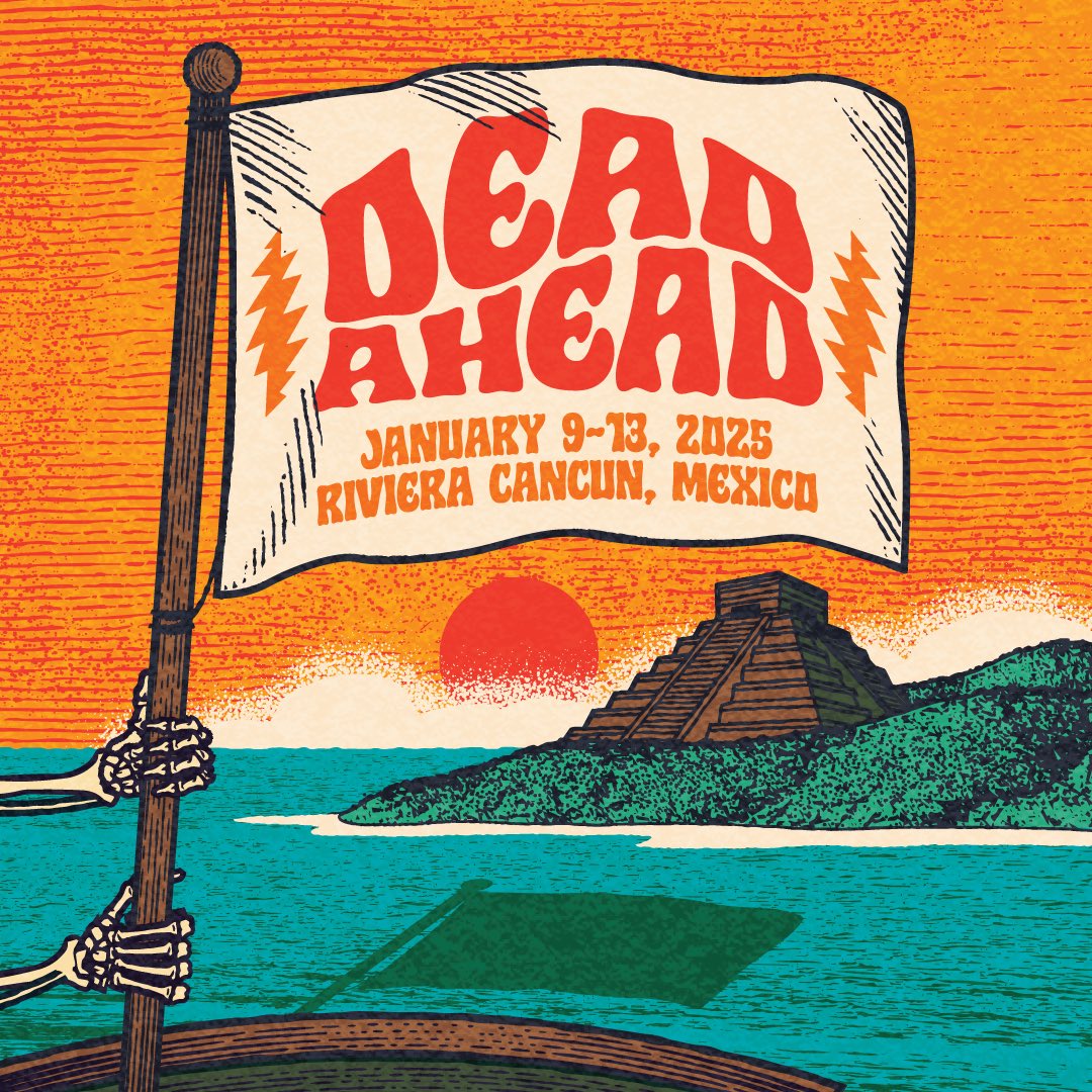 The music plays on in Mexico, January 9-13, 2025.

Sign up for updates: deadaheadfestival.com 🌞🏴‍☠️