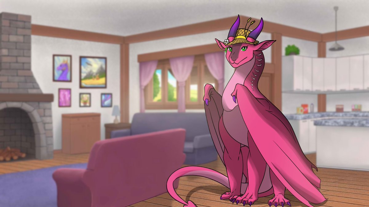 zemorepr's tweet photo. It's #ShowMeThursday! We'd like to introduce Amelia, who looks fancy in her hat. We're guessing she loves farming. How about you?
Roses in the Flames, coming to #Steam soon, currently on https://t.co/HBJUgmBZar!
#rosesintheflames #dragondatingsim #visualnovel #dragon #indiegame https://t.co/TTgRS5GTgn