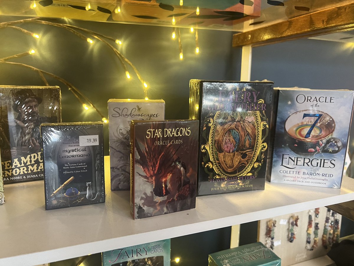 cravenandcaster's tweet photo. Welcome back #freaks and #geeks, #witches and #warlocks, #cryptids and #creaturesofthenight! @jameslademence is at the shop until 7 today, we’ve got new #fortunetelling decks and accessories in, working on our own #custom #tea blends, and more! Stop on by! https://t.co/hTl8hhnarU
