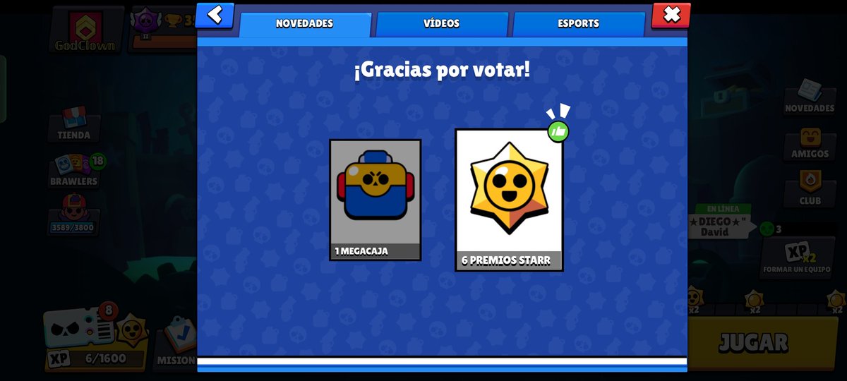 yt_chems's tweet photo. Hello, in my opinion I will choose the star drops because in the classic event of all the boxes that I got they only gave me spike sakura
#BoxVsDrops #Brawlstars and in legendary drops they can even give you hypercharges, that would be theirs https://t.co/uOfgE5INWR