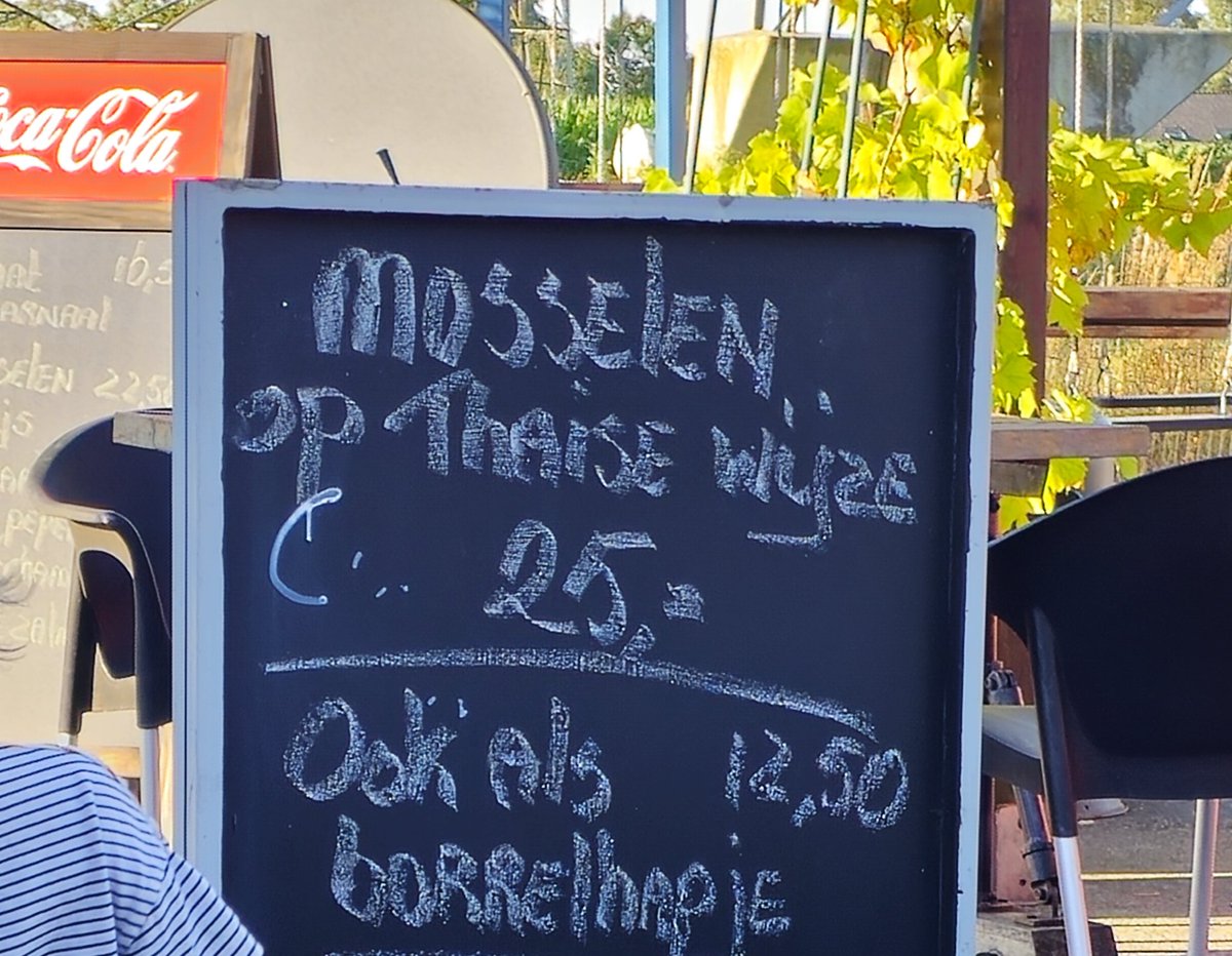 Ik ga sowieso om dethaïs vragen voor ik het bestel.